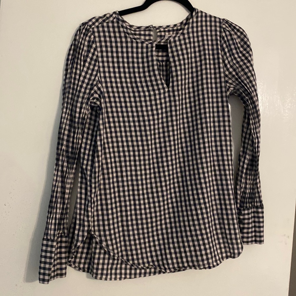 Plaid top